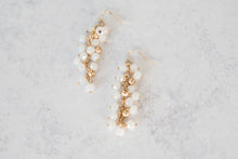 Load image into Gallery viewer, Belong With Me White Earrings
