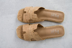 Picture Perfect Cork Sandals