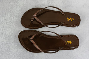 Sassy Sandals in Brown