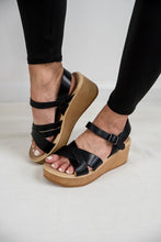 Load image into Gallery viewer, Adley Wedges in Black
