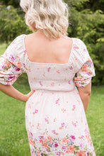 Load image into Gallery viewer, Elegant and Sweet Floral Dress
