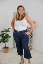 Load image into Gallery viewer, Astounding Tummy Control Cropped Judy Blue Jeans

