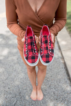 Load image into Gallery viewer, One Thing Plaid Sneakers
