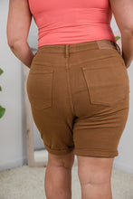 Load image into Gallery viewer, Down to Earth Tummy Control Judy Blue Bermuda Shorts
