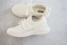 Load image into Gallery viewer, Soft Serve Sneakers in White Glitter by Corkys
