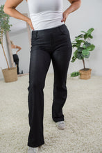 Load image into Gallery viewer, Feeling the Flare Jeggings in Black
