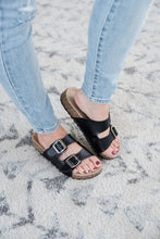 Load image into Gallery viewer, On a Voyage Sandals in Black
