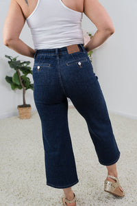 Astounding Tummy Control Cropped Judy Blue Jeans