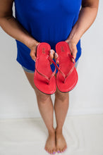 Load image into Gallery viewer, Sassy Sandals in Red

