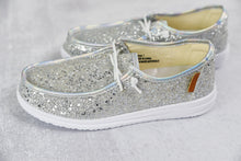 Load image into Gallery viewer, Corkys My Kayak Slides in Light Blue Glitter
