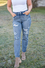 Load image into Gallery viewer, Rise to the Challenge Judy Blue Boyfriend Jeans
