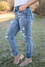 Load image into Gallery viewer, Rise to the Challenge Judy Blue Boyfriend Jeans

