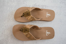 Load image into Gallery viewer, Summer Break Sandals in Glitter Cork by Corkys
