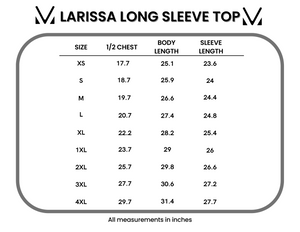 Larissa Long Sleeve Top - Olive