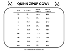 Load image into Gallery viewer, Quinn ZipUp Cowl - Evergreen
