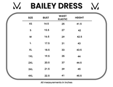 Load image into Gallery viewer, Bailey Dress - Rust Floral
