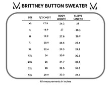 Load image into Gallery viewer, Brittany Long Sleeve Button Sweater - Purple
