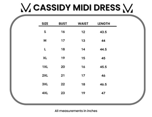 Cassidy Midi Dress - Micro Vintage Floral