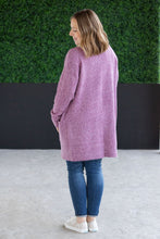 Load image into Gallery viewer, Madison Cozy Cardigan - Frosted Berry
