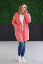 Load image into Gallery viewer, Madison Cozy Cardigan - Cherry Blush
