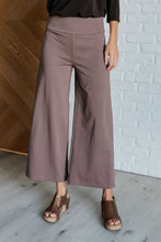 Load image into Gallery viewer, Magic Wide Leg Crop Pants in Dark Mocha
