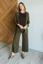 Load image into Gallery viewer, Magic Wide Leg Crop Pants in Olive
