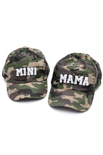 Load image into Gallery viewer, Mama and Mini Hat Set in Camo
