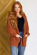 Load image into Gallery viewer, Maybe Monday Cardigan in Chestnut
