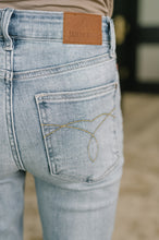 Load image into Gallery viewer, JUDY BLUE Mckaylee Mid Rise Kick Flare Jeans with Frayed Hem
