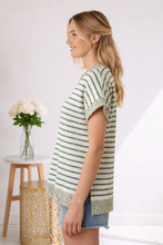 Load image into Gallery viewer, Meadow Breeze Stripe Top

