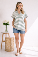 Load image into Gallery viewer, Meadow Breeze Stripe Top
