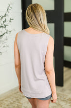 Load image into Gallery viewer, Mellow Muse Relaxed Knit Tank in Pearl Grey
