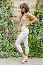Load image into Gallery viewer, JUDY BLUE Mid-Rise Boyfriend Destroyed White Jeans
