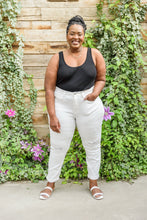 Load image into Gallery viewer, JUDY BLUE Mid-Rise Boyfriend Destroyed White Jeans

