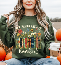 Load image into Gallery viewer, Weekend is Booked Graphic Tee &amp; Sweatshirt (multiple color options)
