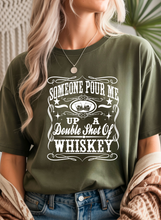 Load image into Gallery viewer, Double Shot Graphic Tee (multiple color options)
