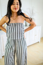 Load image into Gallery viewer, Modern Stripes Sleeveless Jumpsuit
