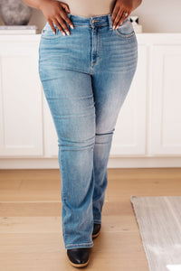 Monroe High Rise Classic Bootcut Jeans by Judy Blue