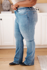 Monroe High Rise Classic Bootcut Jeans by Judy Blue