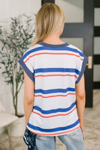 Load image into Gallery viewer, National Beauty Sleeveless Striped Top

