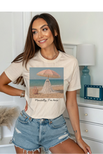 Load image into Gallery viewer, Beach Ghost Graphic Tee (2 color options)
