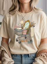 Load image into Gallery viewer, Born to Thrift Graphic Tee (multiple color options)
