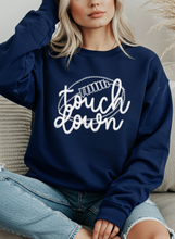 Load image into Gallery viewer, Touch Down Graphic Sweatshirt (multiple color options)
