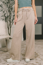 Load image into Gallery viewer, Nights Like This High Waist Palazzo Sweats in Ash Mocha
