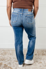 Load image into Gallery viewer, JUDY BLUE Nivea Vintage Wash Thermal Straight Jeans
