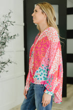 Load image into Gallery viewer, No Hesitation Mixed Print Blouse
