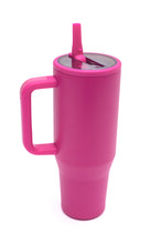 Load image into Gallery viewer, No Spill 40oz Tumbler in Hot Pink
