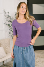 Load image into Gallery viewer, Nothing to Prove U-Neck Half Sleeve Top

