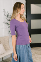 Load image into Gallery viewer, Nothing to Prove U-Neck Half Sleeve Top
