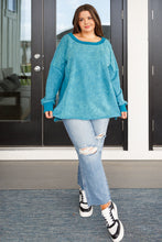 Load image into Gallery viewer, Ocean's Apart Mineral Wash Pullover
